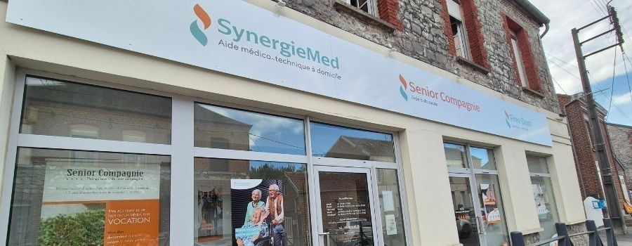 Vitrine de l'agence Free Dom Ferriere-la-Grande, services à domicile