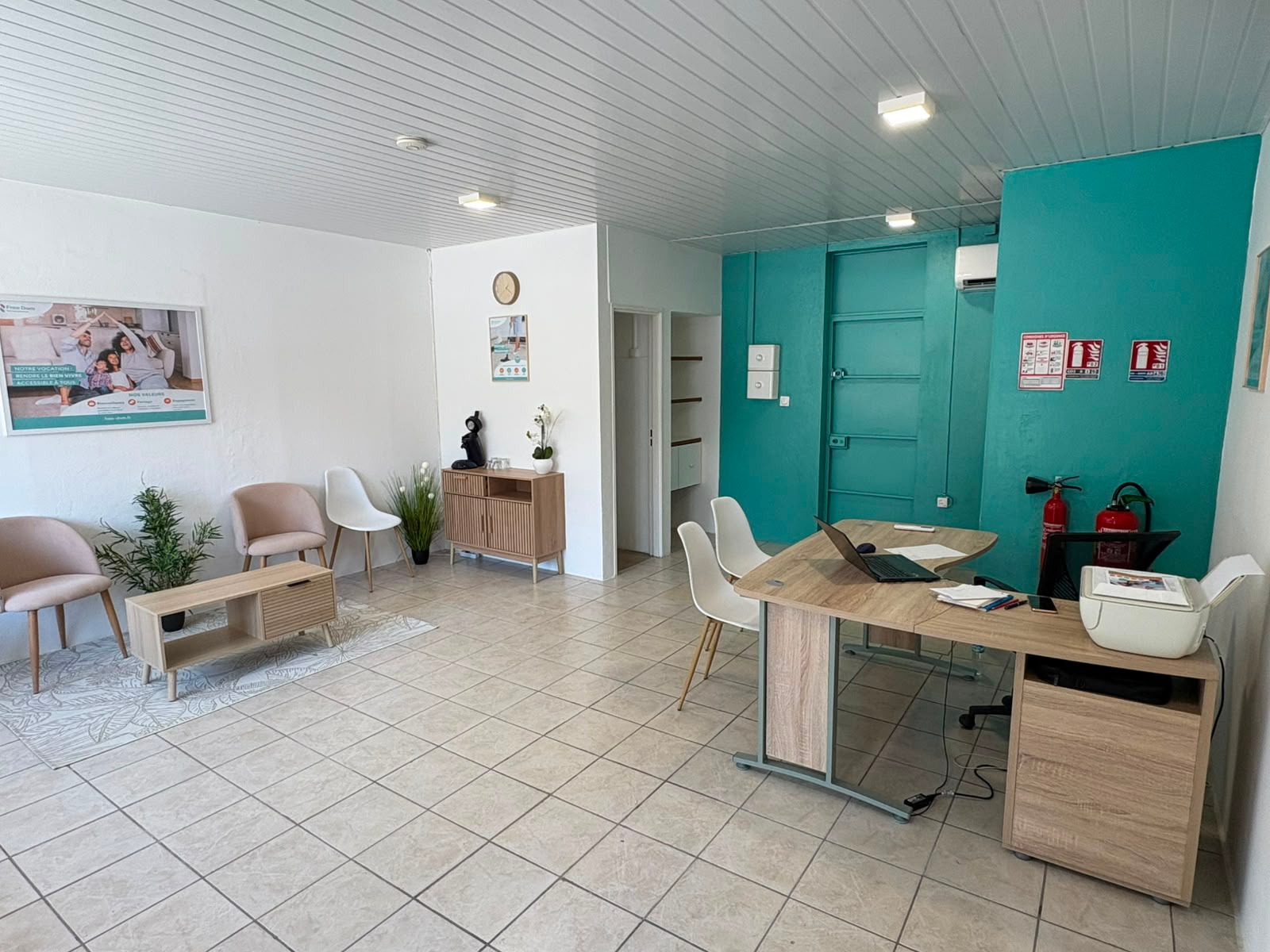 Photo de l'intérieur de l'agence Free Dom Guyane, services à domicile